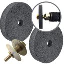 Ver imagem 2 de Kit 2 Rebolos 3 Pol. e Adaptador de Esmeril para Furadeira