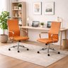 Cadeira Escritório Ergonômica Presidente Executiva Esteirinha Office Elegance Milano Caramelo - 5