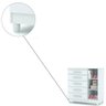 Cômoda Sapateira Lari 1 Porta 5 Gavetas Branco Camarim Tana Decor Vila Rica - 9