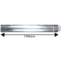 Ver imagem 2 de Cano Chaminé Caipira Fogão a Lenha Galvanizado Zatti - 110mm X 1 Metro