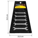 Ver imagem 3 de Jogo de Chaves Fixas Tramontina Basic com Corpo em Aço Especial Cromado 5 Peças Tramontina