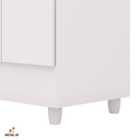 Ver imagem 7 de Guarda-roupa Casal Ideal Plus 6 Portas Cor Branco Vlr Móveis