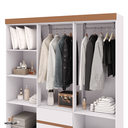 Ver imagem 6 de Guarda-roupa Casal Ideal Plus 6 Portas Cor Branco Vlr Móveis