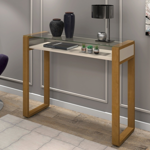 Aparador para Sala Buffet Mdf e Vidro Cantinho do Café Recepção