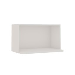Nicho Aéreo P/ Microondas 70cm Armário Mdf Cozinha Modulada Cor:branco - 1
