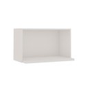 Ver imagem 2 de Nicho Aéreo P/ Microondas 70cm Armário Mdf Cozinha Modulada Cor:branco