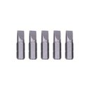 Ver imagem 1 de Jogo de Bits de Fenda Simples 6 Mm Encaixe de 1/4" com 5 Peças - Robust 061822