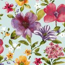 Ver imagem 1 de Papel de Parede Poppi Florido Pz18924 Tam. 4m² Papel de Parede Poppi Florido Pz18924