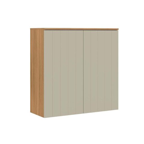 Módulo Cozinha Planejada Alma 2PORTAS 80cm Cedro/Salvia Carraro