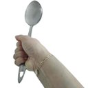 Ver imagem 2 de Conjunto 6 Colheres para Servir Arroz Molhos 24,5cm Aço Inox Restaurantes Hotéis Casa Brinox