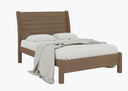 Ver imagem 1 de Cama Casal Esmeralda 100%MDF Queen Castanho - D Doro