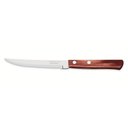 Ver imagem 1 de Conjunto de Facas para Churrasco 5 6 Peças em Aço Inox e Cabos Madeira Polywood Vermelho