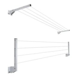Varal Articulado Retratil de Parede 90 Kg o Mais Reforçado 100% Aluminio - 1