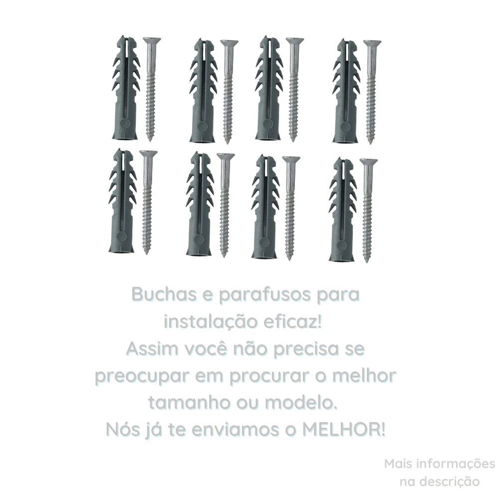 Varal Articulado Retratil de Parede 90 Kg o Mais Reforçado 100% Aluminio - 6