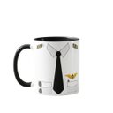 Ver imagem 1 de Caneca Personalizada Profissão Aviação Presente Piloto