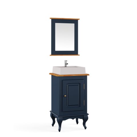Balcão Lavabo 0,48m com Cuba - 3052