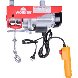 Guincho Elétrico 100/200kg 220v Worker - 3 Guincho Elétrico 100/200kg 220v Worker - 3