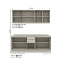 Ver imagem 4 de Cozinha Compacta 4 Peças em MDF Fineze Henn Areia