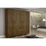 Guarda-Roupa Casal Milao 6 Portas 2 Gavetas Mobycasa Moveis Ipe - 1