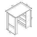 Ver imagem 4 de Mesa Banqueta 2 Lugares Nova Mobile