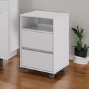 Ver imagem 2 de Gaveteiro Fox com Rodízios Cinza