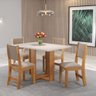 Conjunto De Mesa Viero Milani Com 4 Cadeiras - 1