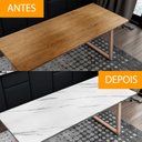 Ver imagem 7 de Papel de Parede Adesivo Cozinha Alta Temperatura Marmore Carrara