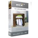 Ver imagem 4 de Guarda Roupa Portatil Armario Arara Roupas Organizador Cabideiro Prateleiras Organizador Compacto