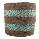 Ver imagem 5 de Jogo De Cestas Redondas L'Hermitage 3 Pçs Em Fibra Natural