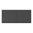 Ver imagem 2 de Armário Aéreo Cozinha 120 Cm 2 Portas Mp3682.895 Preto