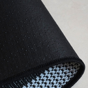 Ver imagem 2 de Tapete Passadeira Sisal Lancer 80x66cm Antiderrapante: Tapete Passadeira - Preto/Cinza PS33