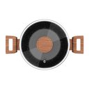 Ver imagem 2 de Caçarola Colorstone 22 Cm Wooden com Tampa de Vidro - Euro Euro Home