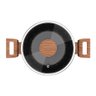 Caçarola Colorstone 22 Cm Wooden com Tampa de Vidro - Euro Euro Home - 2