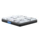 Ver imagem 1 de Colchão Casal Probel Espuma D40/20 Guarda Costas Premium Hiper Firme Euro Pillow Black (138x188x22) - Probe