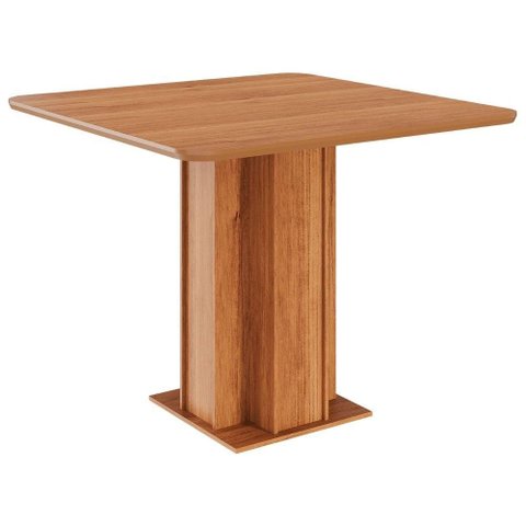 Mesa de Jantar 4 Lugares Tampo Mdf 95x95 Cm 21131 Cinamomo Molci