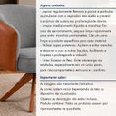 Ver mais imagens de Kit 2 Poltronas Giratórias Linho Premium Base Madeira Maciça Juliana