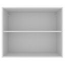 Ver imagem 3 de Armário Aéreo Acordes Glamy 100% MDF 80 cm 2 Portas Madesa