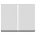 Ver imagem 2 de Armário Aéreo Acordes Glamy 100% MDF 80 cm 2 Portas Madesa