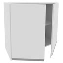 Ver imagem 5 de Armário Aéreo Acordes Glamy 100% MDF 80 cm 2 Portas Madesa
