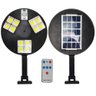 Luminaria Solar Sensor Movimento Presença Controle LED Branco Frio Parede Rua Jardim Quintal Casa Se - 1