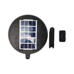 Luminaria Solar Sensor Movimento Presença Controle LED Branco Frio Parede Rua Jardim Quintal Casa Se - 7
