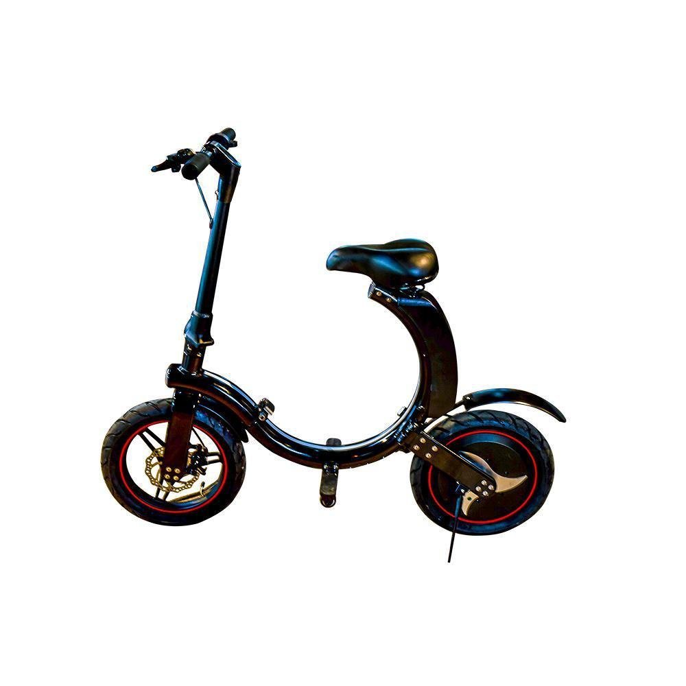 Bicicleta Elétrica 350W Portátil Aro 14 Dobrável - 1