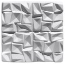 Ver imagem 2 de Forma 3D Gesso e Cimento ABS 1mm - Abstrato 30x30 cm
