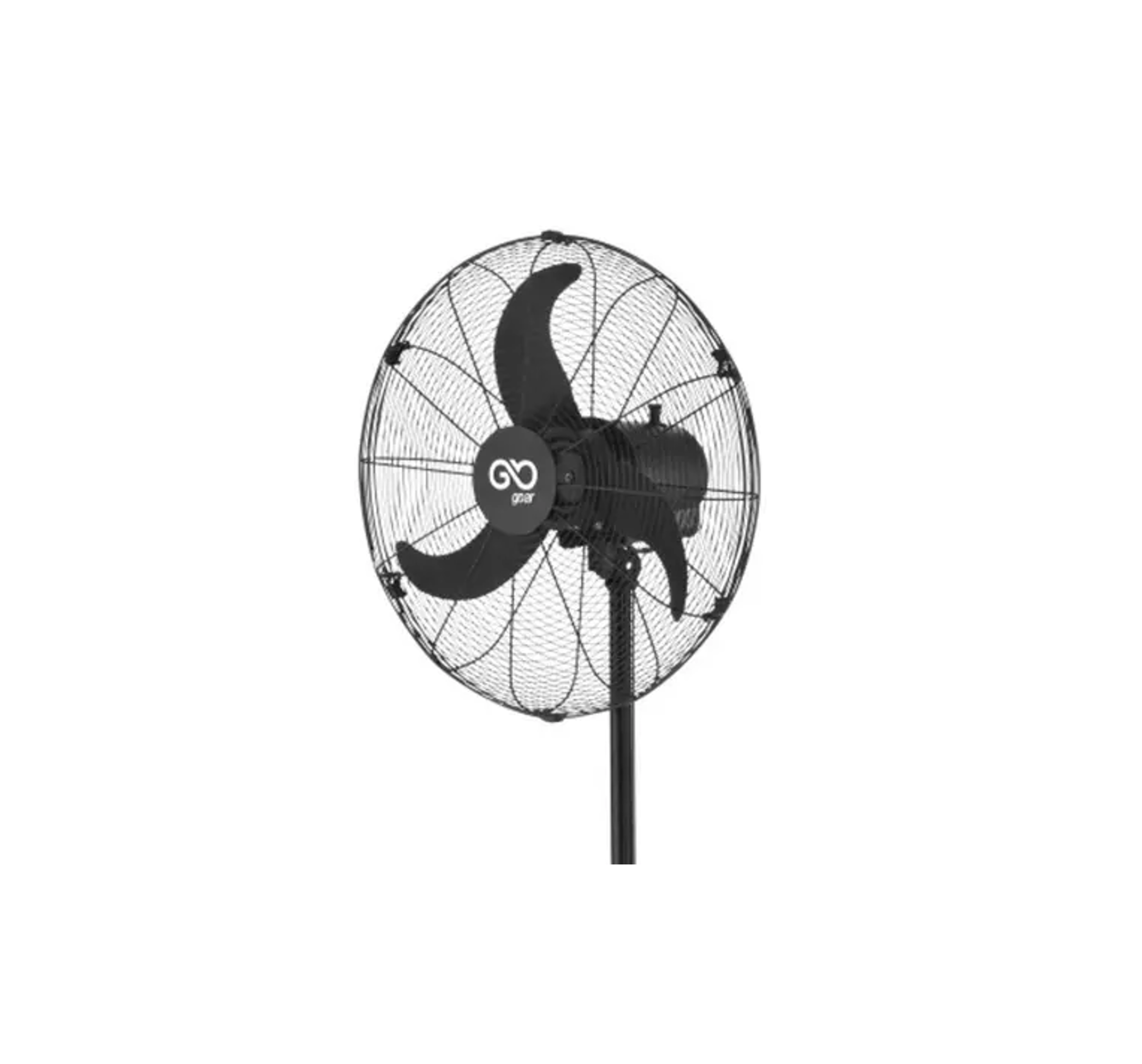 Ventilador Coluna 60cm Bivolt Goar Grande Pedestal Preto - 2