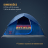 Barraca Sundome Coleman Stranger Things 4 Pessoas - 6