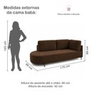 Ver imagem 3 de Cama Babá Infantil Orgânica Lado Esquerdo para Quarto de Bebê Afeto