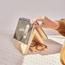 Ver imagem 1 de Porta livro e óculos de madeira