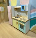 Ver imagem 1 de Cozinha Super Cheff Colorida com Suporte de Pano - Brinquedo Infantil