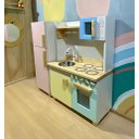 Ver imagem 1 de Cozinha Super Cheff Colorida com Suporte de Pano - Brinquedo Infantil