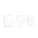 Ver imagem 2 de Bacia para Caixa Acoplada Quadra Branco - Deca Deca Loucas